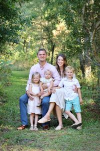 Dr. Justin Mitchell and family